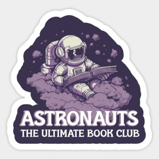 Astronauts The Ultimate Book Club Sticker